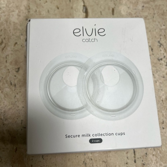 Elvie Accessories - Elvie Catch Secure Milk Collection Cups 2 Cups 2 Skirts Discreet Reusable NEW